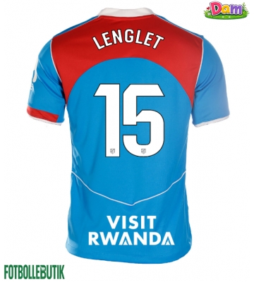 Atletico Madrid Clement Lenglet #15 Tredje Tröja Kvinnor 2025-26 Kortärmad